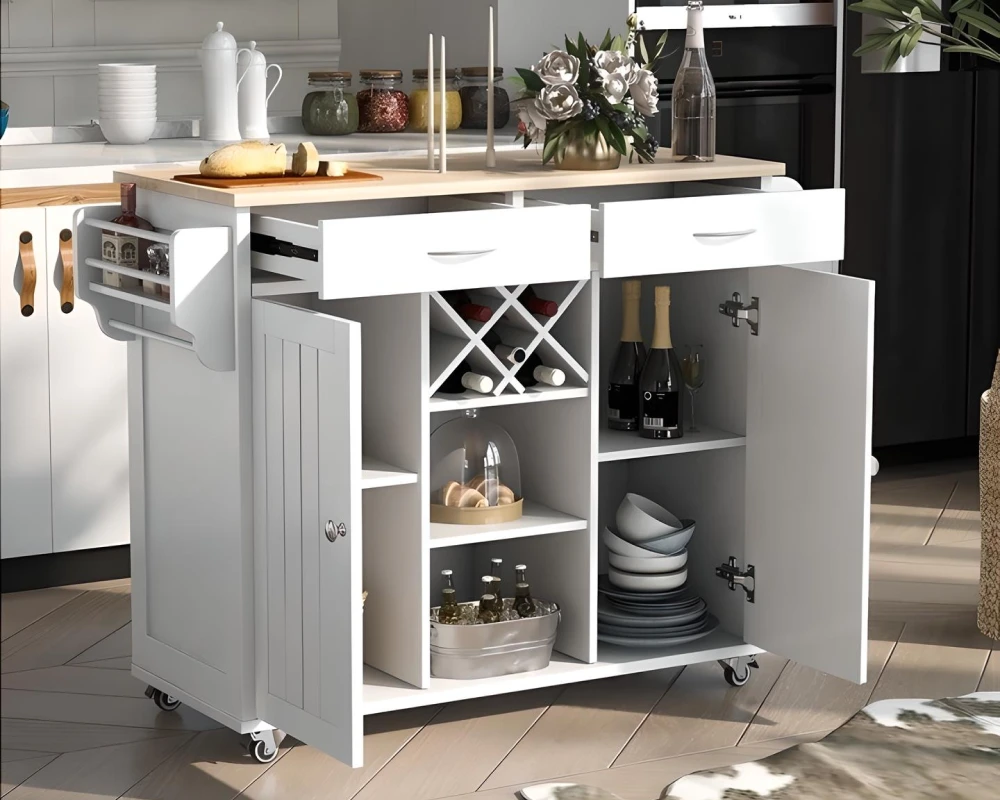 kitchen cabinets on wheels